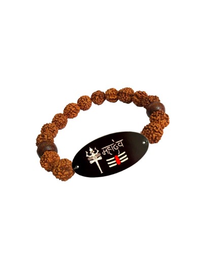 Mahadev Trishul 5 Mukhi Rudraksha Bracelet